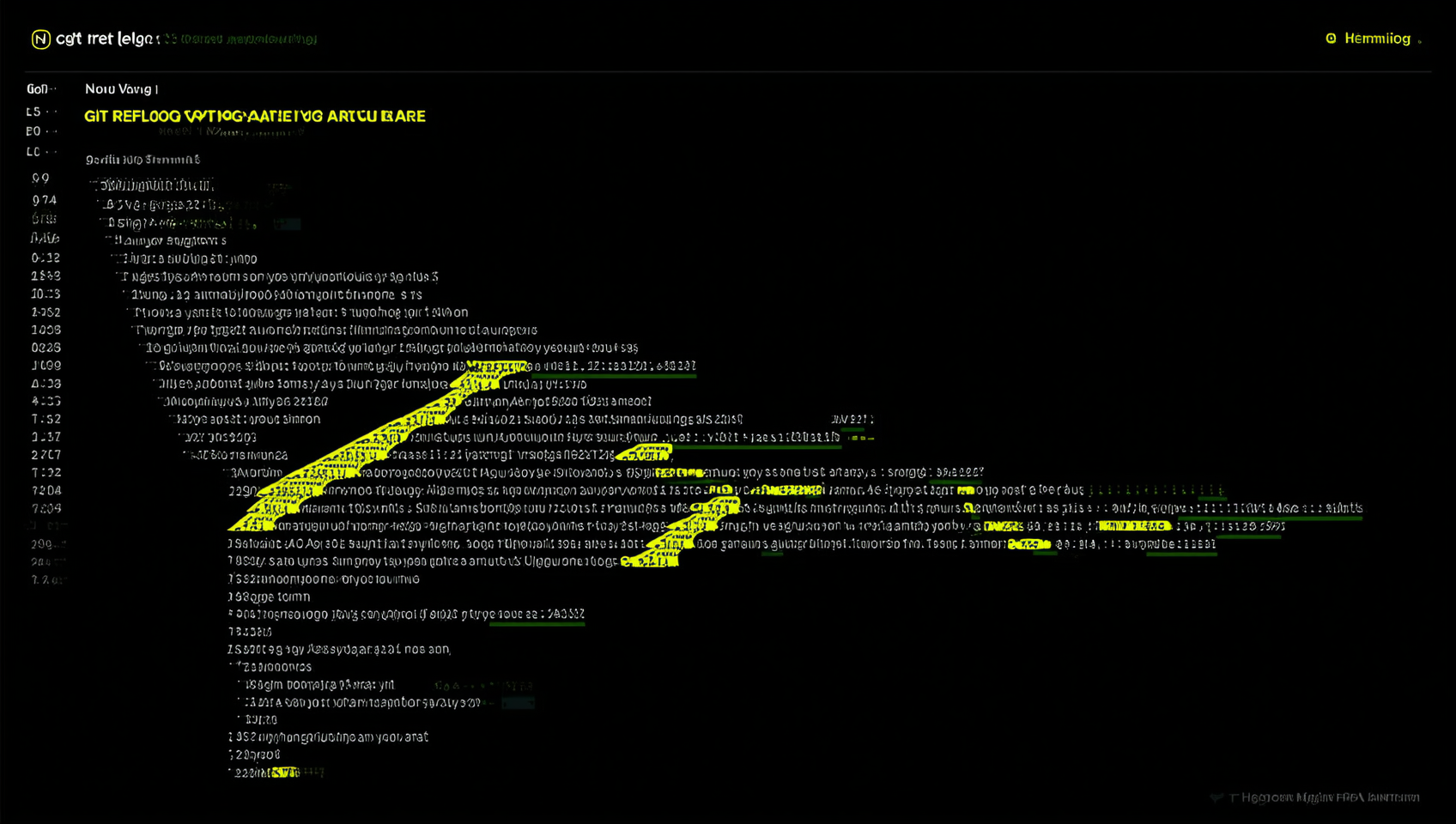 Git reflog recovery guide